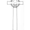 St John's Cross, Iona. Suggested original structure and its development.