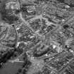 Oblique aerial view of Cupar