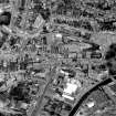 Oblique aerial view of Cupar