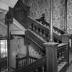 Interior view - staircase, Preston Lodge