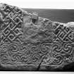 Front of Meigle Pictish cross slab fragment. (No.28)