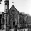 Frontal facade and main entrance, St Peter's Episcopal Church, Kirkcaldy