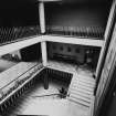 Interior view showing staircase