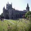 View looking North of Dunfermline Abbey, from Abbot's House