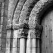 Detail of East doorway, New Abbey Parish Kirk