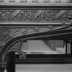 Detail of 'modern' pulpit in New Abbey Parish Kirk