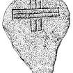 Publication drawing; Detail of Staplegordon incised cross.