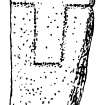 Kildalton, Cross marked slab (2).
Survey drawing of cross marked slab.