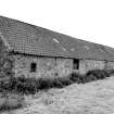 General view of bothy, former house, byre, stable and cattle shed from NE