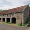 View of cart shed from SE