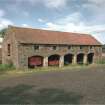 View of cart shed from SW