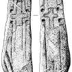 Publication drawing; Kilfinan, carved stone (2)