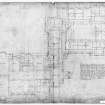 Photographic copy of plan of principal floor showing dimensions.
Insc: '131 George Street 7 May, 1839'

