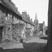 View of buildings in Cross Wynd which have since been demolished