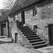 View of buildings in Cross Wynd which have since been demolished