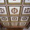 View of King's Bedroom ceiling, Cross-house, East range. Falkland Palace.