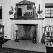 View of fireplace on South wall of South room, 3rd floor of the Gatehouse