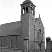 St. Leonard's Parish Church.
View from North West. Includes bell-tower