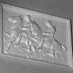 Kinghorn Burgh School, Pettycur Road, entrance hall.
Detail of plaster freize.