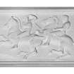 Kinghorn Burgh School, Pettycur Road,entrance hall.
Detail of plaster freize.