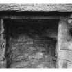Bay House, 1 Panha'.
First floor, North West angle; upper half of entrance to close-garderobe.