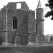 Fortrose Cathedral, Cathedral Square.
View of West elevation.