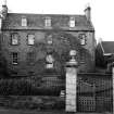 Forsyth House, High Street.
General view from South East including gatepiers.