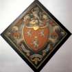 East Parish Church, Church Street.
Interior-detail of hatchment over East loft