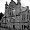 Scanned image of general view of Ness Bank United Free Church.
