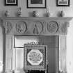 Balnagown Castle.
Interior-view of fireplace in Drawing Room.