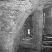 Foulis Castle.
Interior-view of gun loop on North East wall of Tower.