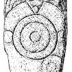 Tobar na Maor, now Dunvegan Castle, Skye. Pictish symbol stone.
Digital copy of DC 41487.