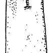 Pabbay, Barra. Cross-marked stone slab.
Digital copy of DC 41491.