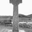 Late Medieval cross, Kilchoman Old Parish Church.
View of West face of cross.