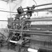 Newmilns,  J and J Wilson, Lace Manufacturers
Interior view showing a lace loom