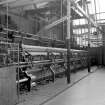 Newmilns, J and J Wilson, lace manufacturers
Interior view showing lace loom