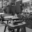 Newmilns, J and J Wilson , lace manufacturers
Interior view showing bobbin winder