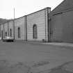 Newmilns, J and J Wilson, lace manufacturers
View from N of E elevation of works fronting onto Union Street