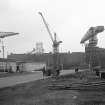 Port Glasgow, Kingston Yard
View looking SE of bulk carrier under construction