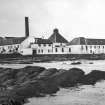 Bruichladdich Distillery, Islay.
General view of distillery complex copied from early photograph.
Insc: 'Bruichladdich Distillery'.