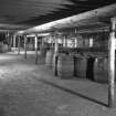 Bruichladdich Distillery, Islay.
View of former malting floor (note tiled floor), South East malt barn.