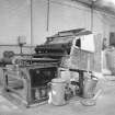 Shettleston, Amulree Street, interior
View of printing machine in proofing department