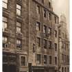 Postcard showing view from South, insc: 'Morocco Land, Canongate.  Knox Series.'