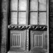 Huntly House
View of half-timbered window, window insc: 'Bailie MacMoran. 1598.'