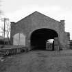 Newtyle, Old Station
View from SE showing SE front of train shed