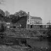 Jedburgh, Barrass Tannery
View from SSW showing river, main and subsidiary buildings and chimney