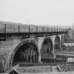 View of station viaduct looking S, Hawick railway station