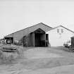 Airth, Letham Moss Works
View from NW showing shed and peat wagons