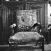 Newhailes House
View of tapestry chair in library.
NMRS Survey of Private Collections, Newhailes House.