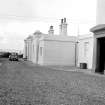 Cromarty, George Street, Lighthouse and Keeper's cottage
View looking NW showing front of cottage and lighthouse base